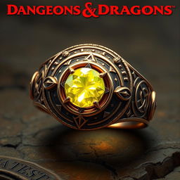 A Dungeons & Dragons Ring of Mind Shielding