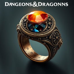 A Dungeons & Dragons Ring of Mind Shielding