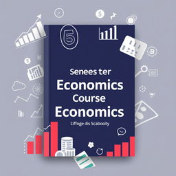 A book cover for a 5th semester economics course