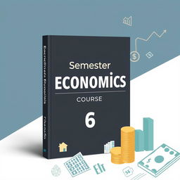 A book cover for a 5th semester economics course