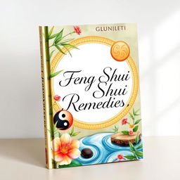 A beautifully illustrated book cover showcasing Feng Shui remedies