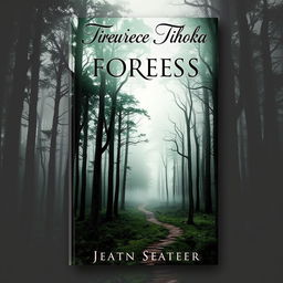 A captivating book cover featuring a mysterious forest with a winding path