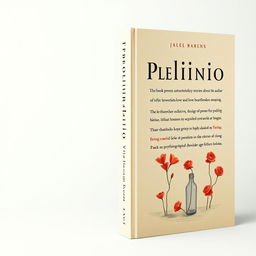 A sober book cover for a book titled 'Plenilunio'