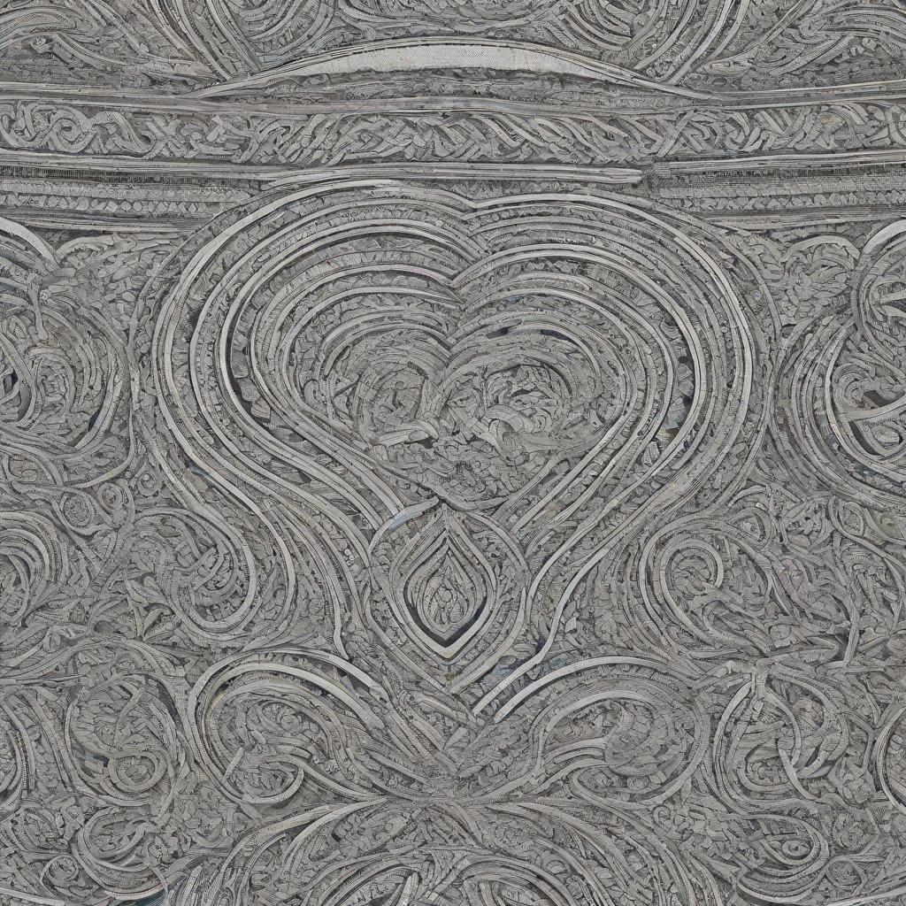Intricate Polynesian tribal patterns with strong black lines and curvaceous designs, inspired by sea, fauna, and flora