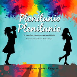 A book cover for a poetry collection titled 'Plenilunio' by Sergio Daniel Oviedo