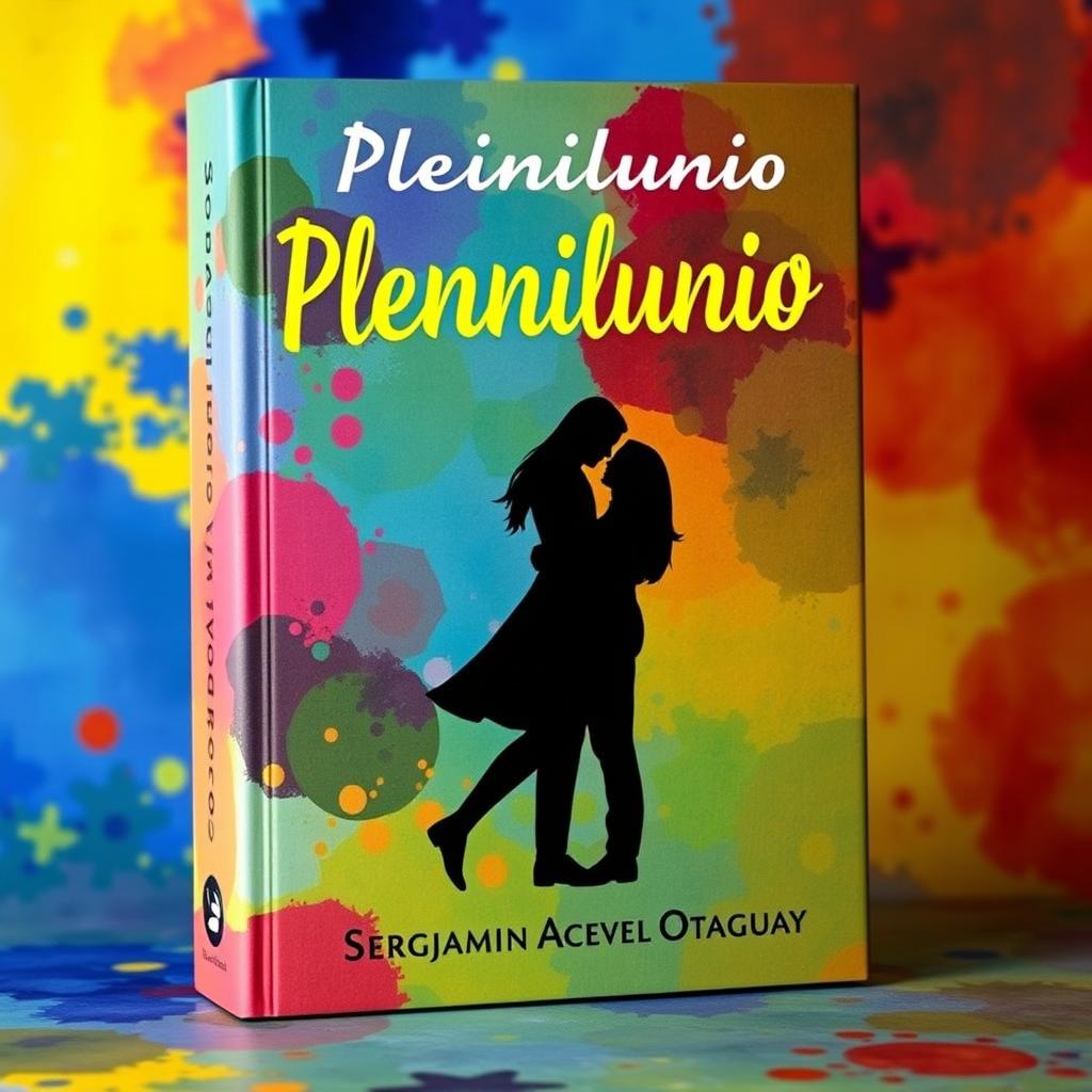 A book cover for a poetry collection titled 'Plenilunio' by Sergio Daniel Oviedo