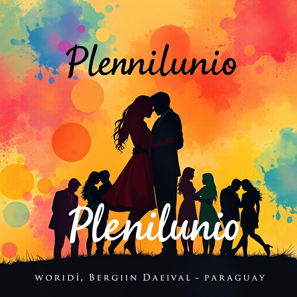 A book cover for a poetry collection titled 'Plenilunio' by Sergio Daniel Oviedo