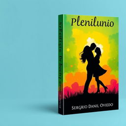 A book cover for a poetry collection titled 'Plenilunio' by Sergio Daniel Oviedo