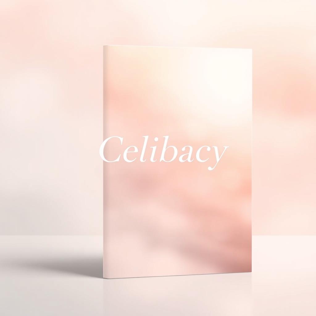 A book cover design for a book titled 'Celibacy'