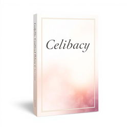 A book cover design for a book titled 'Celibacy'