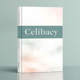 A book cover design for a book titled 'Celibacy'