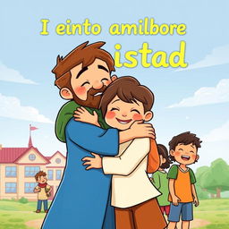 Portada de un cuento infantil sobre la amistad