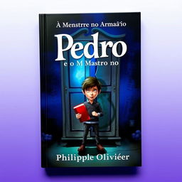 A book cover with a dark blue and purple background, creating an atmosphere of mystery and fear, with a gradient suggesting the transition between the known and the unknown