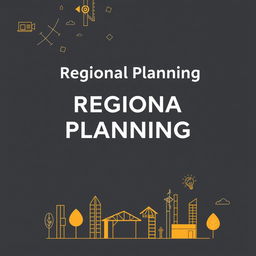 Create a document cover for 'Regional Planning'