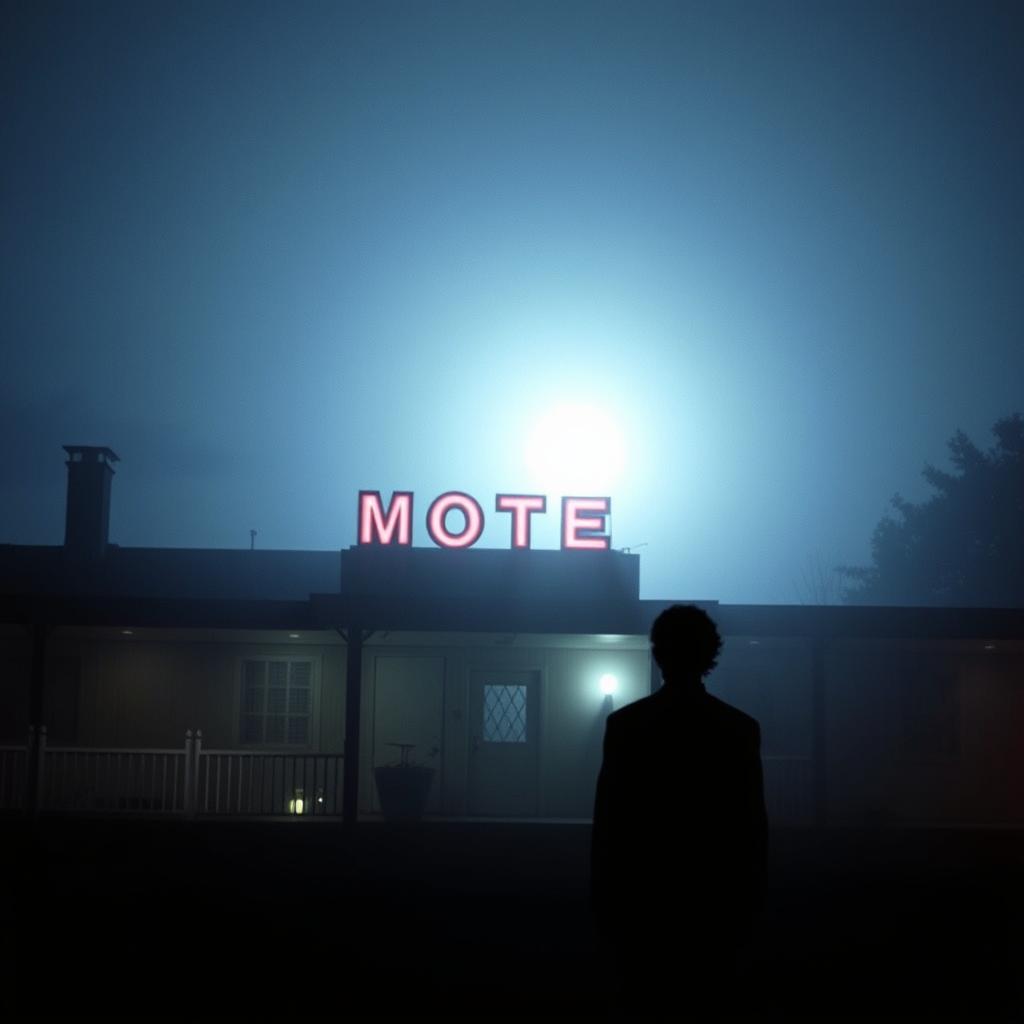 An iconic scene from the movie Psycho, capturing the suspense and horror of the film