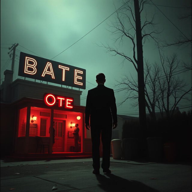 An iconic scene from the movie Psycho, capturing the suspense and horror of the film