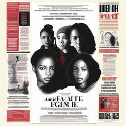 Create a movie poster for 'The Hate U Give'