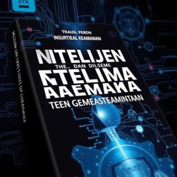 A compelling book cover for a title called 'INTELIJEN DAN DILEMA SISTEM KEAMANAN'