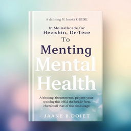 A book cover for a guide on mental health