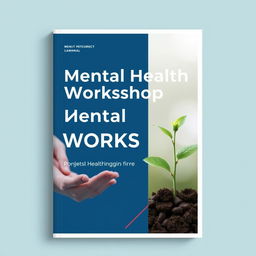 A manual cover for mental health workshops