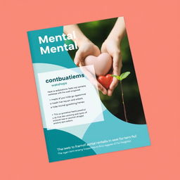 A manual cover for mental health workshops