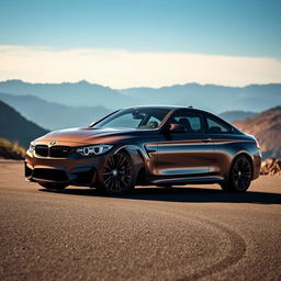 A highly detailed image of a 2014 BMW M4