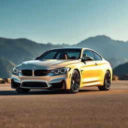 A highly detailed image of a 2014 BMW M4