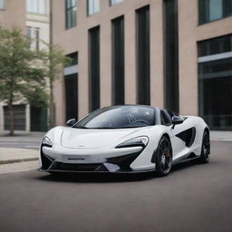 A unique combination of a McLaren's dynamic sporty design with the compact and functional attributes of a FIAT, creating a stylish sporty city car.