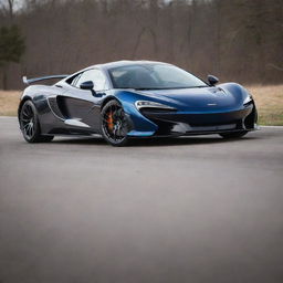 A powerful fusion of the sleek, high-performance aesthetics of a McLaren and the muscular, robust design of a Dodge.