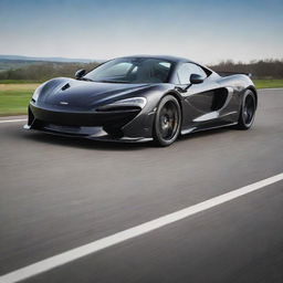 A powerful fusion of the sleek, high-performance aesthetics of a McLaren and the muscular, robust design of a Dodge.