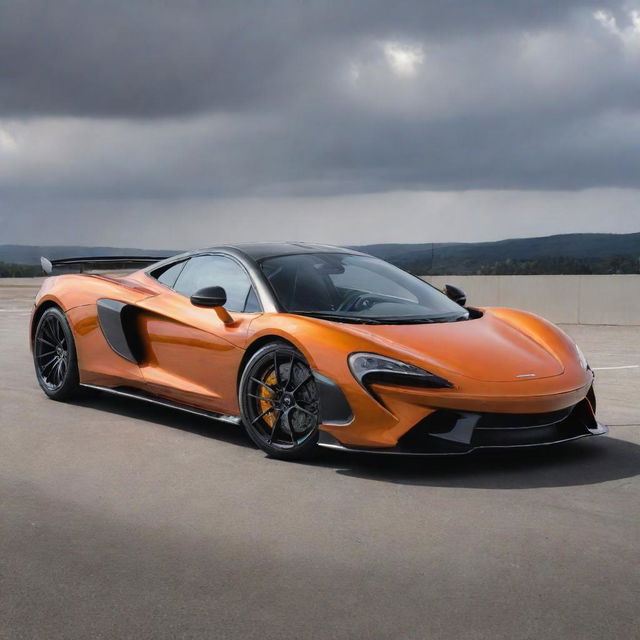 A blend of the speed-focused, aerodynamic design of a McLaren with the luxurious, cutting-edge design cues of an Infiniti.