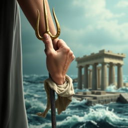 Create a book cover inspired by Greek mythology