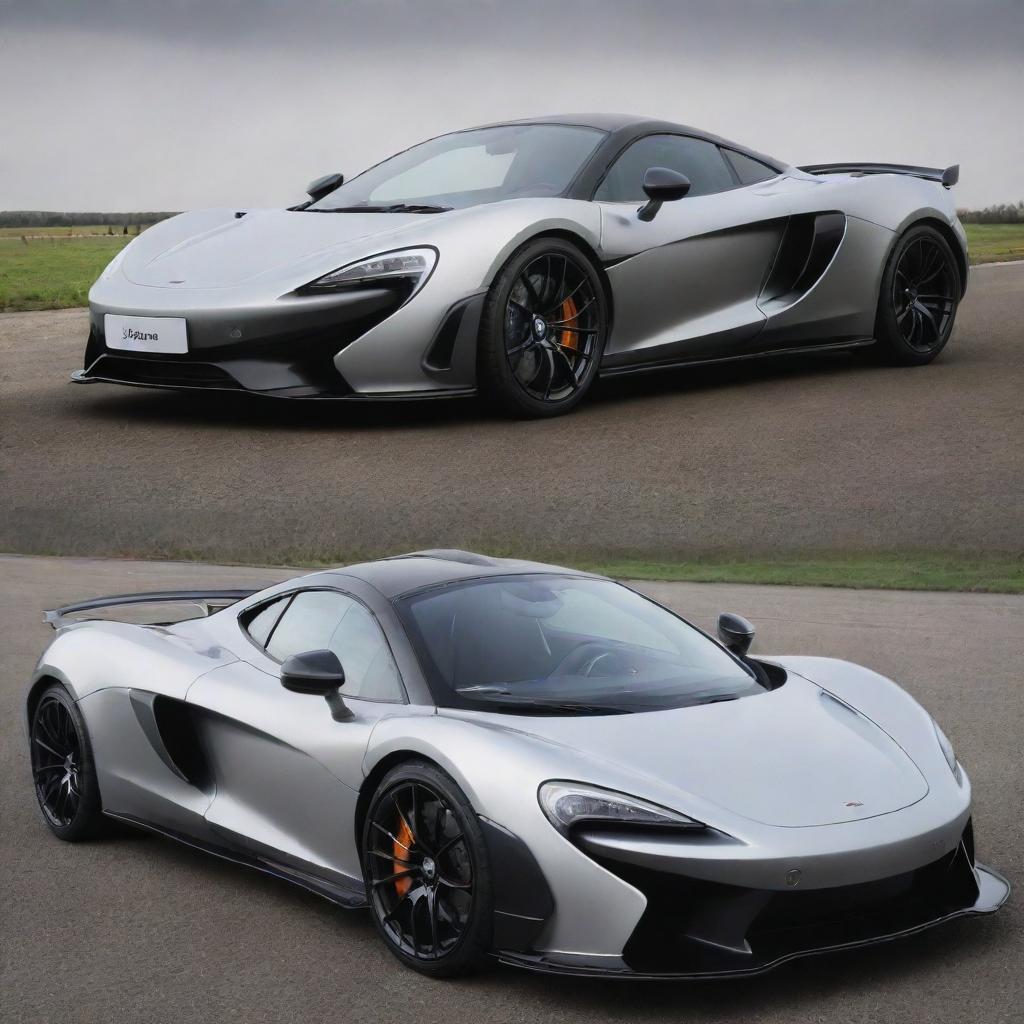 An interesting mash-up of the sleek, sporty aerodynamics of a McLaren and the stylish, practical design elements of a Peugeot.