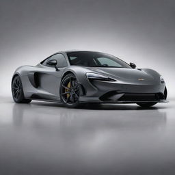 A compelling blend of a McLaren supercar's sleek aerodynamics and a Volvo's commitment to safety and boxy elegance, creating a unique high-performance sedan.