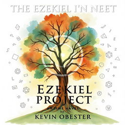 Create a book cover for a novel titled 'The Ezekiel Project' by Kevin Obester