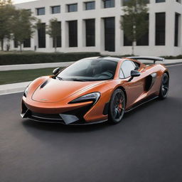 A luxurious blend of a McLaren's sleek, sporty design with the classic American luxury and sophistication presented by Cadillac.