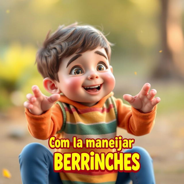 Crea una miniatura para un video de YouTube sobre los berrinches