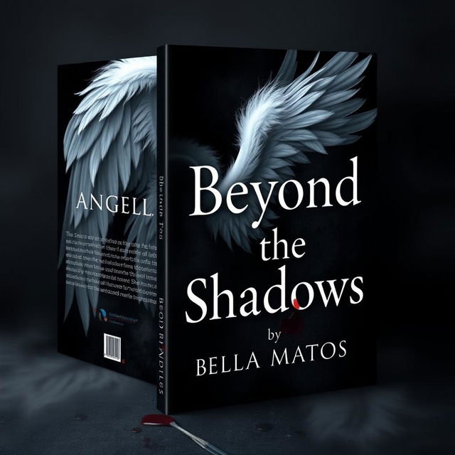 Create a novel cover for the title 'Beyond the Shadows' by Bella Matos