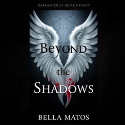 Create a novel cover for the title 'Beyond the Shadows' by Bella Matos