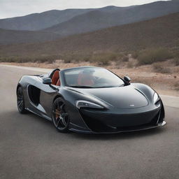 A unique blend of a McLaren's sporty aesthetics with Pontiac's classic American muscle car elements, creating a next-level speedster.