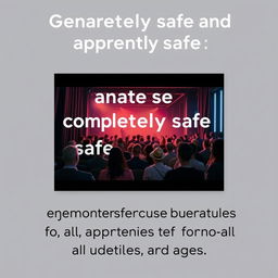 Generate an image that is completely safe and appropriate for all audiences and ages