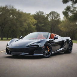 A unique blend of a McLaren's sporty aesthetics with Pontiac's classic American muscle car elements, creating a next-level speedster.