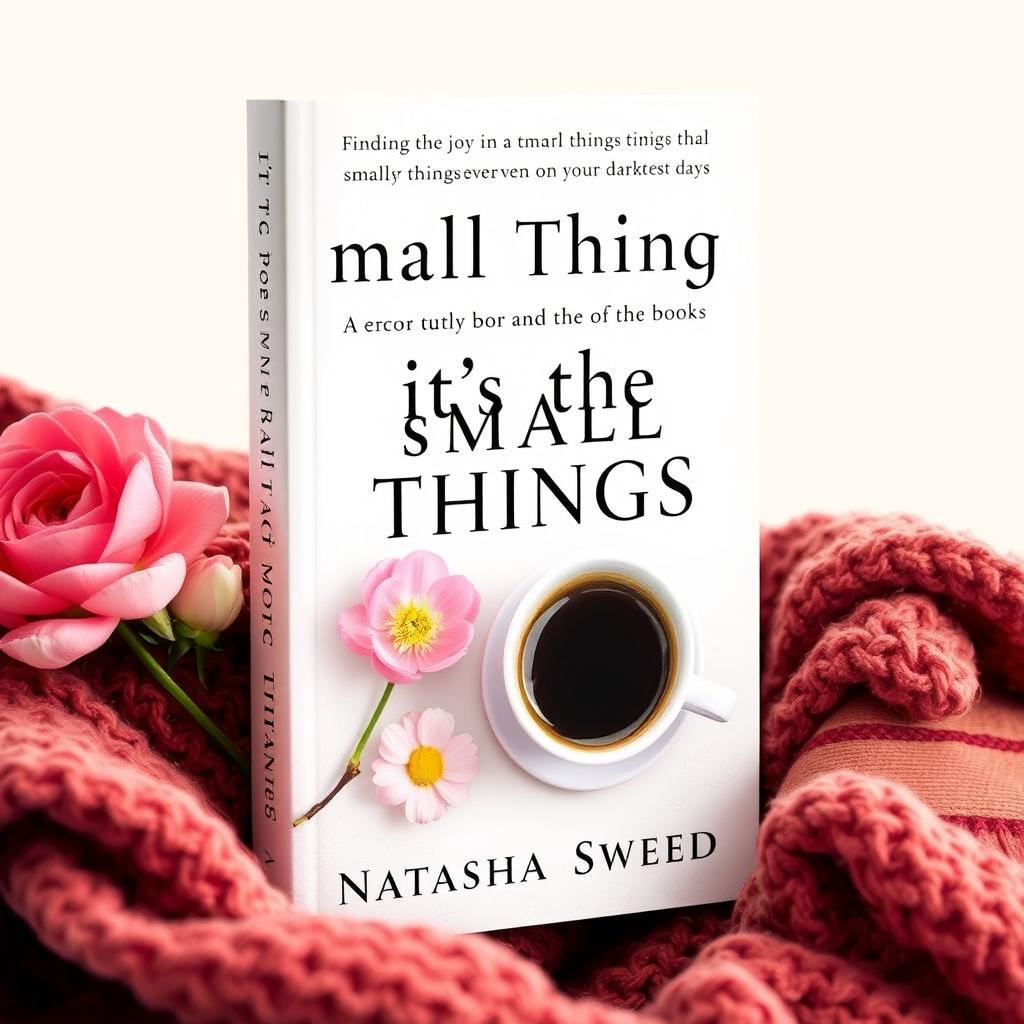 Create a book cover with the title 'It’s the Small Things