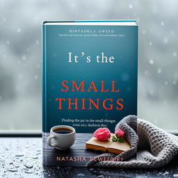 Create a book cover with the title 'It’s the Small Things