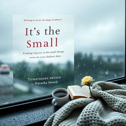 Create a book cover with the title 'It’s the Small Things