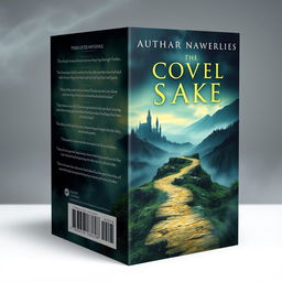 Create a book cover with an intriguing and captivating design