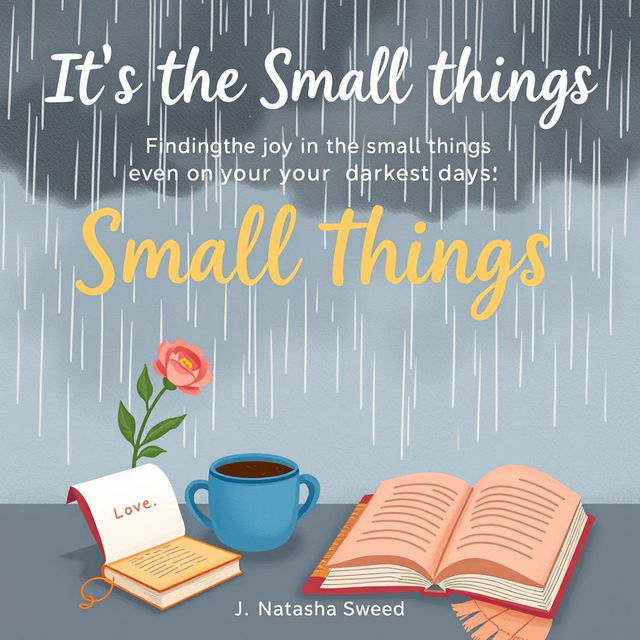 Create an illustration with the title 'It’s the Small Things