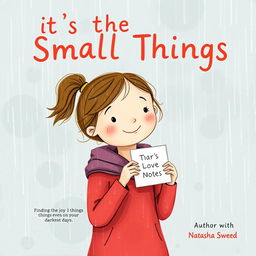 Create an illustration with the title 'It’s the Small Things