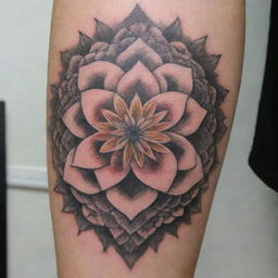 Create a variety of intricate and detailed tattoos designed to cover up existing tattoos. Show a diversity of styles and colors to accommodate different skin tones and personal preferences.