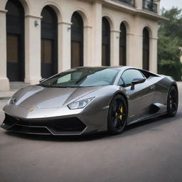 A thrilling fusion of a Lamborghini's aggressive styling and raw power with the aristocratic, elegant design of a Ferrari supercar.